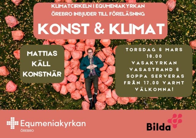 Klimatföreläsning med Mattias Käll, konstnär