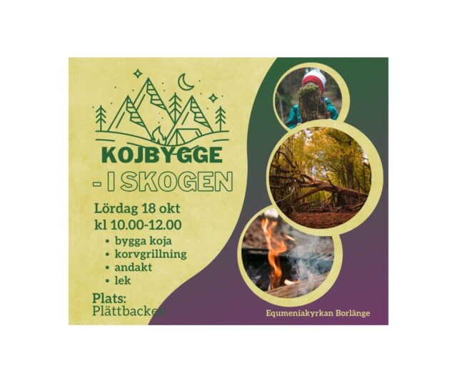 KOJBYGGE – I SKOGEN