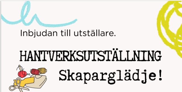 Hantverksutställning 1 mars 2025