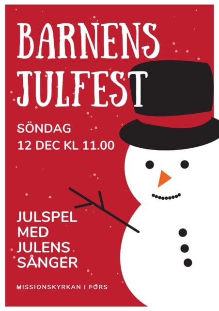 Barnens (och alla andras) julfest