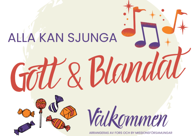  Alla kan sjunga kören- vi sjunger i höst!