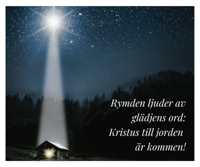 Vi önskar dig en välsignad jul