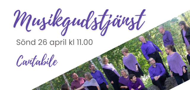 Musikgudstjänst med gästande kör