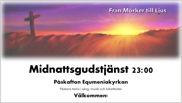 Påskhälsning från pastor Berit Scott