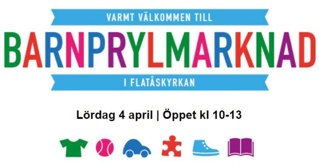 Ingen Barnprylmarknad i vår
