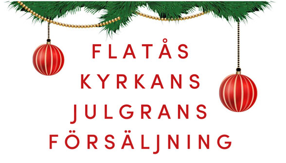 Köp din julgran av Flatåskyrkan!