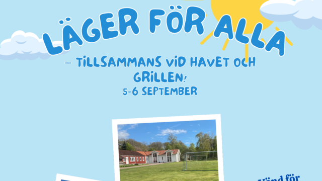 Läger för alla 5-6 sept