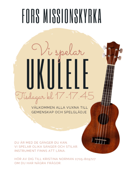 Spela ukulele tillsammans!