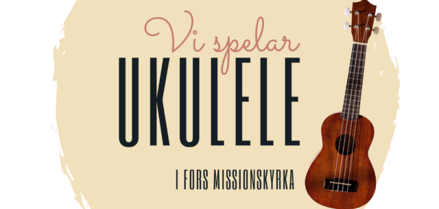 Vi spelar ukulele