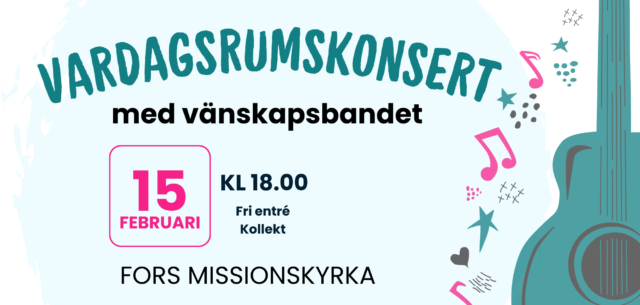 Vardagsrumskonsert med spelglädje