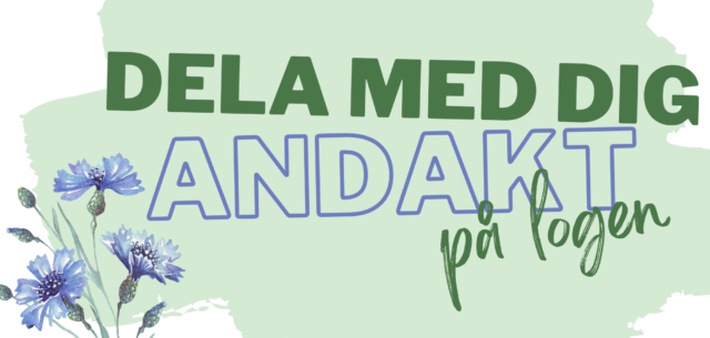 Andakt på logen 12 juli