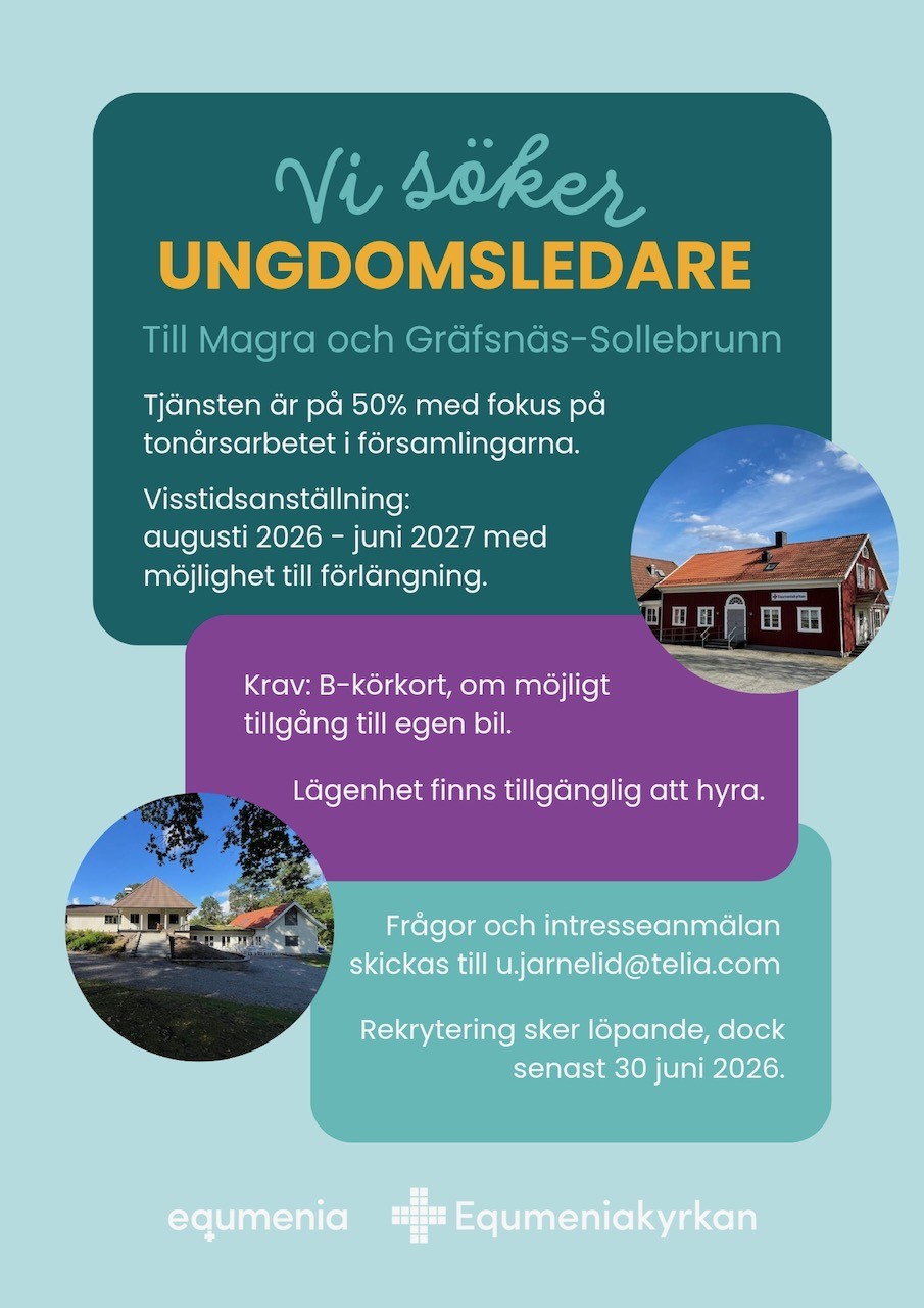 Annons ungdomsledare