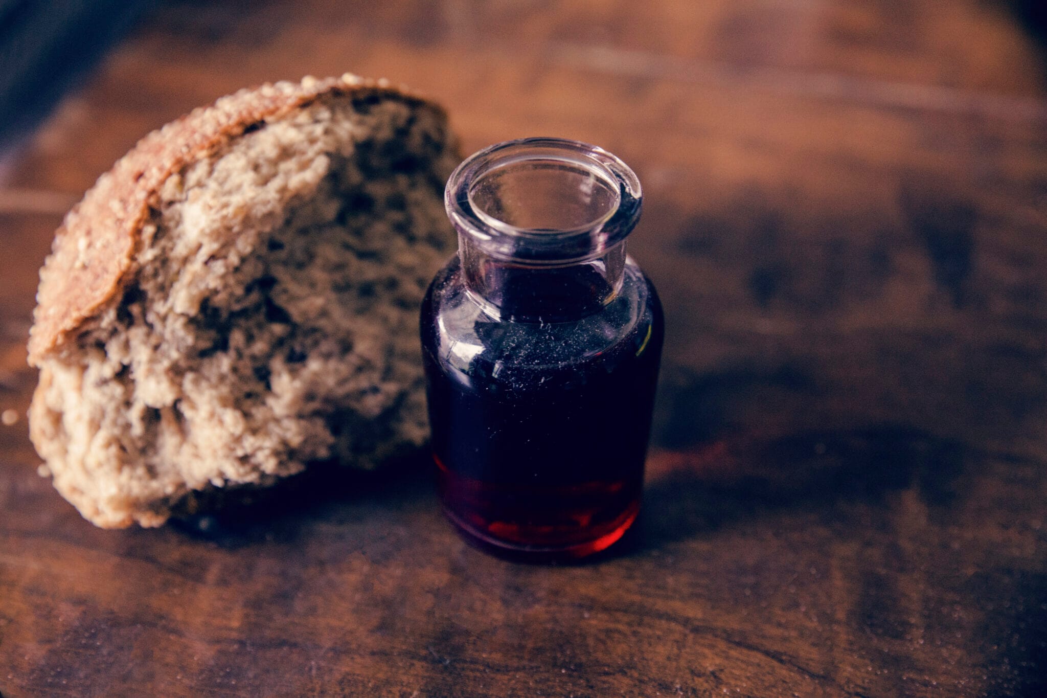 Bröd och vin Bild av Jason Watson från creationswap.com