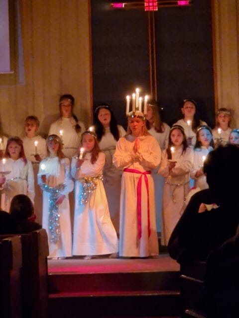 Luciafirande i Tvärud