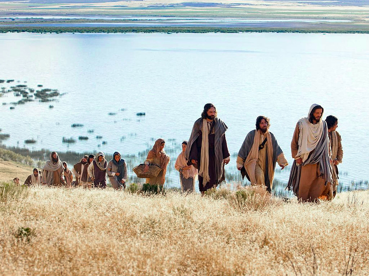 Lärjungar som följer Jesus
