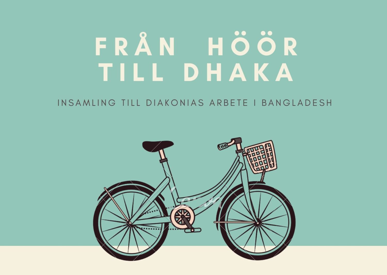 Från Höör till Dhaka, cykelprojekt