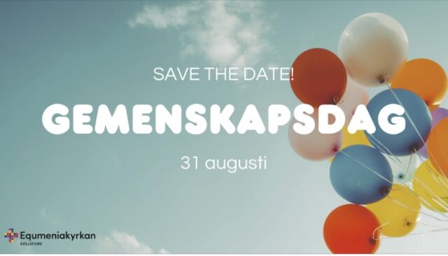 Välkommen på gemenskapsdag