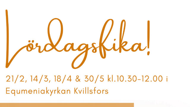 Lördagsfika