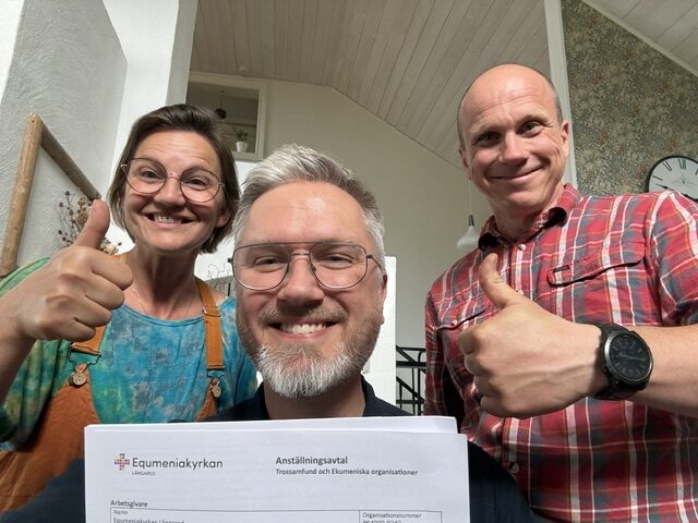 Vi har fått en ny pastor!