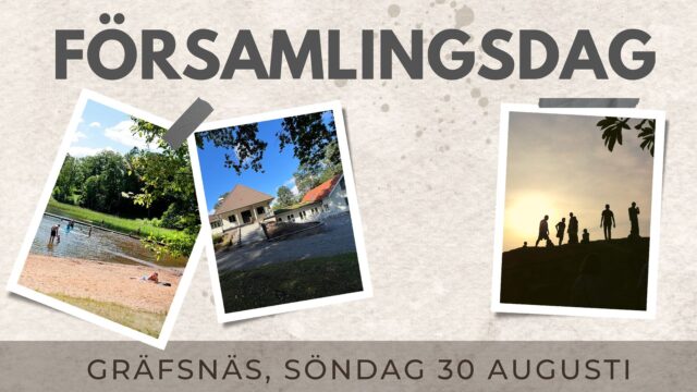 Församlingsdag – söndag 30 augusti