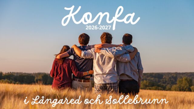 Konfa – nu öppnar vi anmälan!