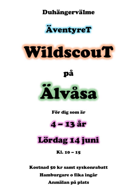Wildscout på Älvåsa 14 juni