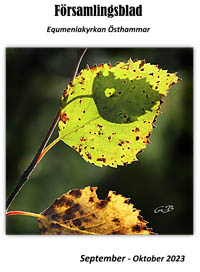 Församlingsblad september – oktober 2023