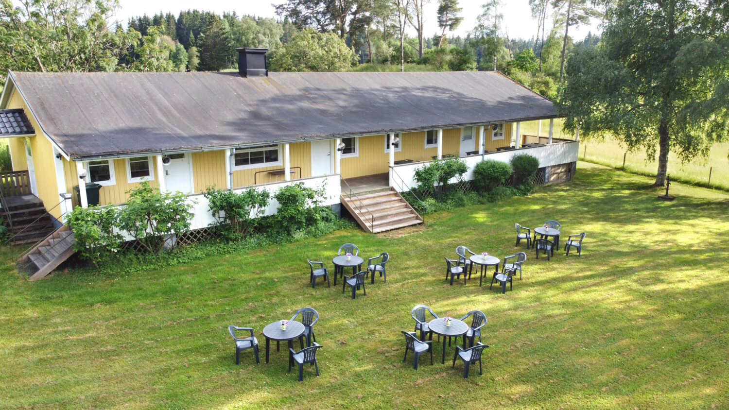 Sommargården Solhaga utanför Sävsjö.