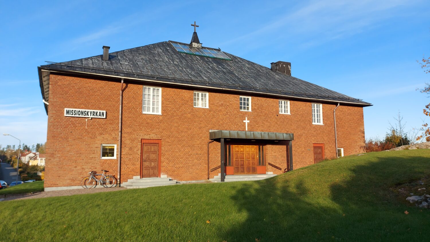 Missionskyrkan i Sävsjö, exteriör.