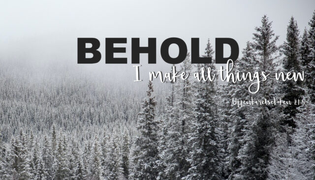 Ett nytt år med Jesus!