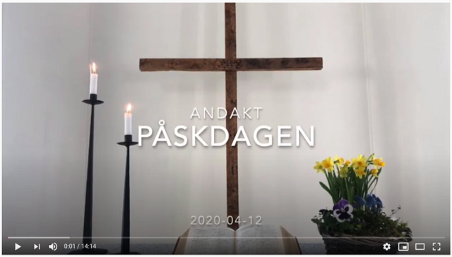 Han är sannerligen uppstånden! – Påskdagsandakt