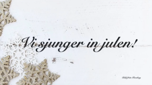 Julhälsning från kyrkorna i Sjövik