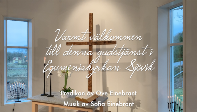 Efterjulig gudstjänst med musik från Mullsjö