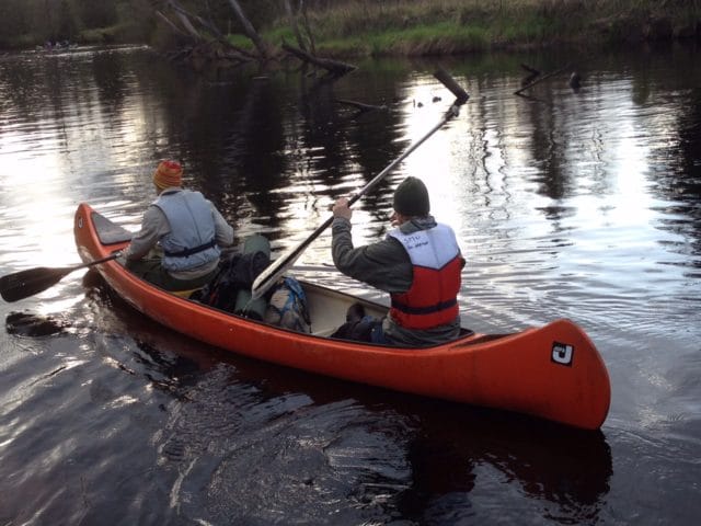Upptäckarscouter på hajk