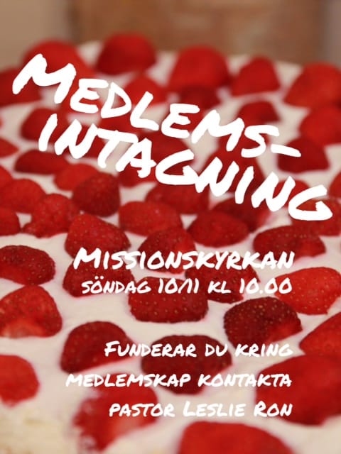 Medlemsintagning