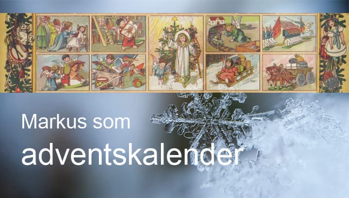 Markus som adventskalender