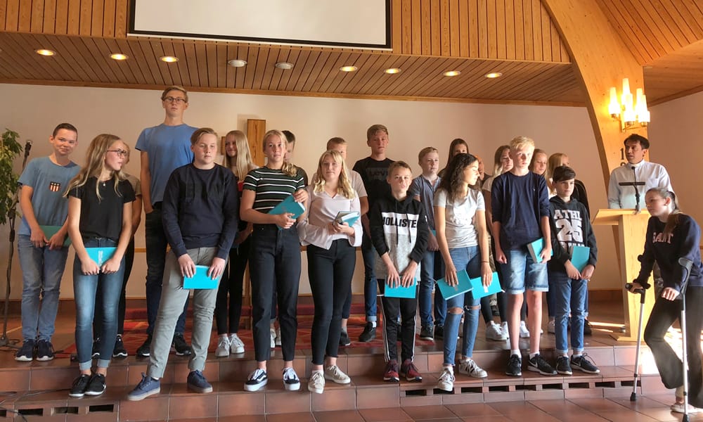 Nya konfirmander 2018