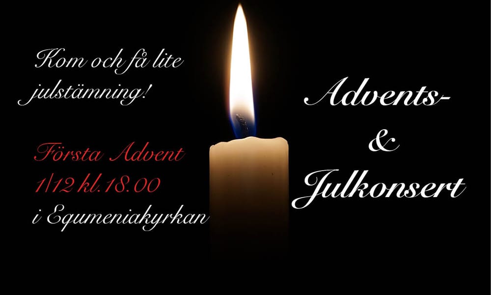 Advents- och julkonsert