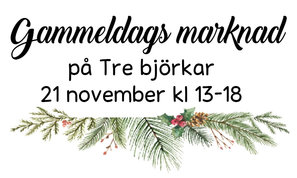 Gammeldags marknad