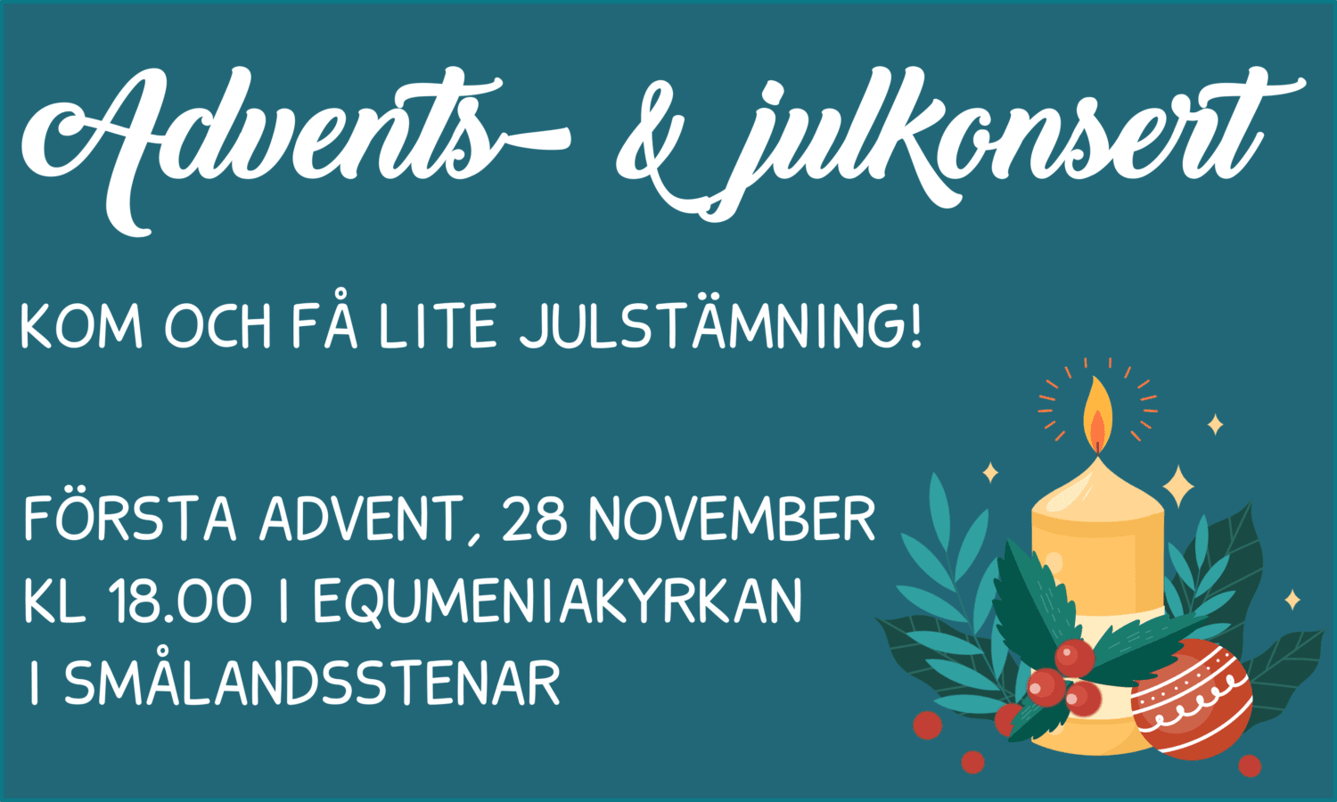 Advents- och julkonsert