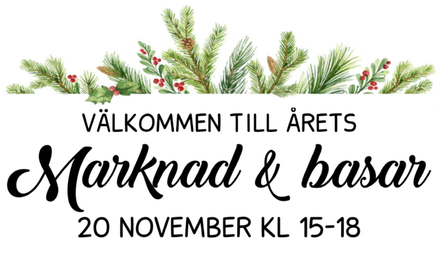 Marknad och Basar 2021 i Equmeniakyrkan