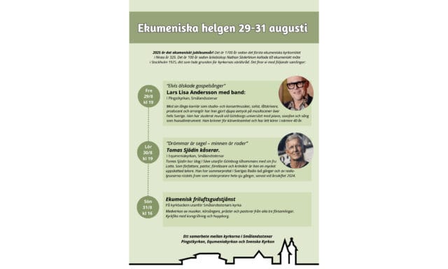 Ekumeniska helgen 2025