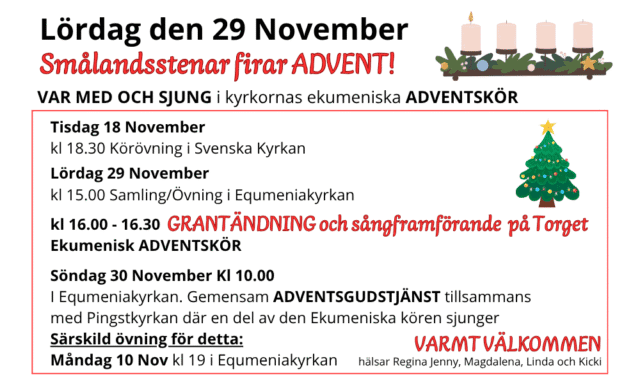 Var med och sjung i kören till Advent