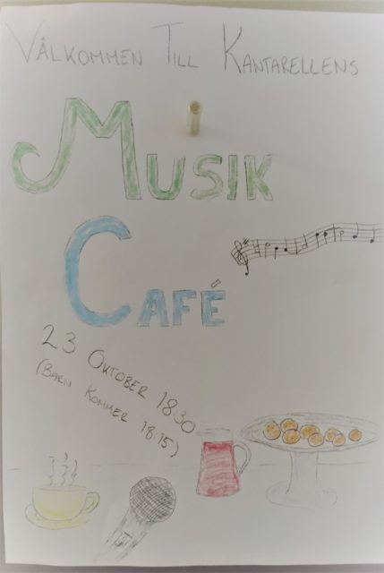 Musikcafé med Kantarellen