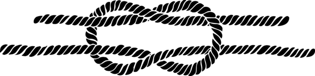 Scoutknop, råbandsknop, timmele