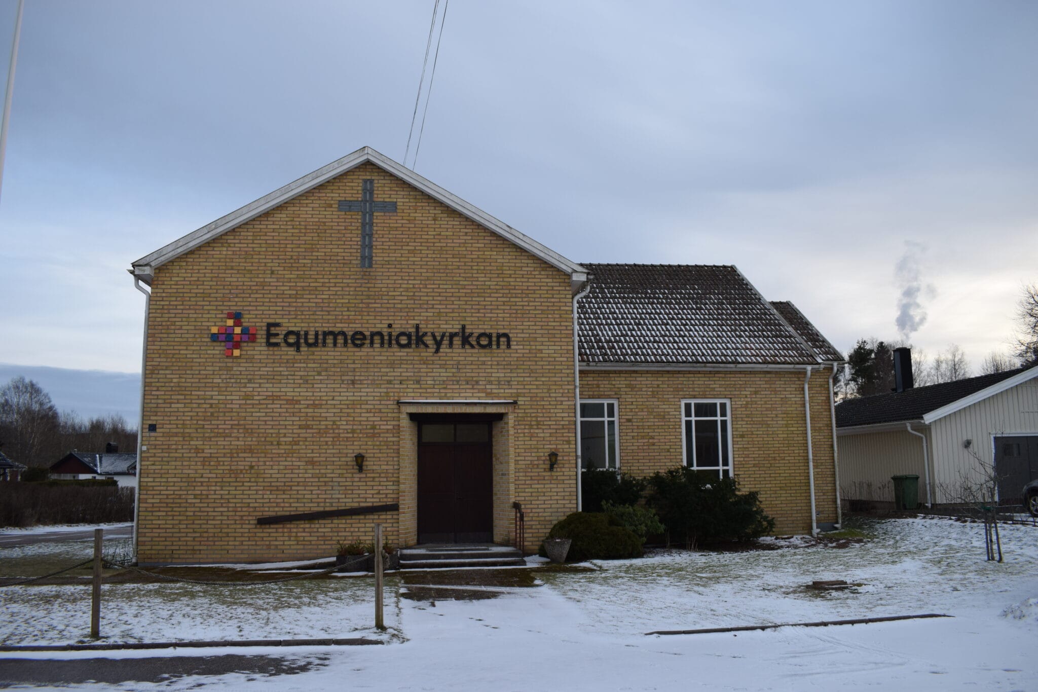 Equmeniakyrkan Timmele vinter