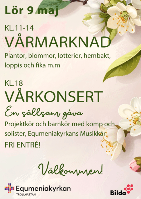 Vårmarknad & Vårkonsert