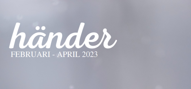 Nytt nummer av Händer – program för februari till april