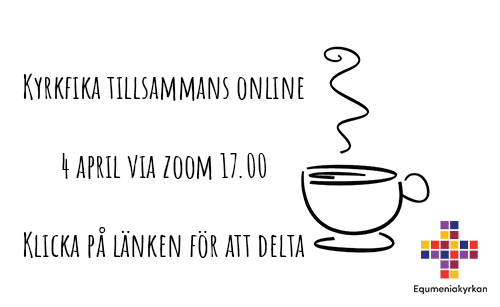 Digitalt kyrkfika 4 april