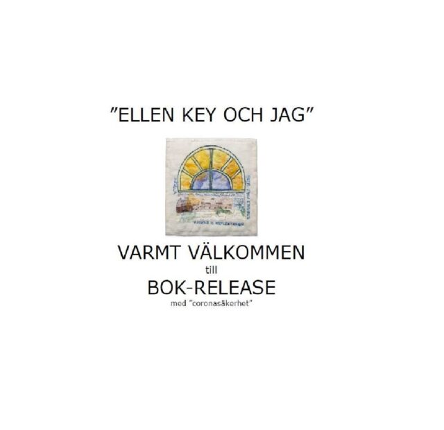 ”Ellen Key och jag” – bok-release